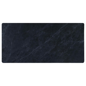 Mesa de comedor rectangular de piedra sinterizada Desden de 79 pulgadas, color gris