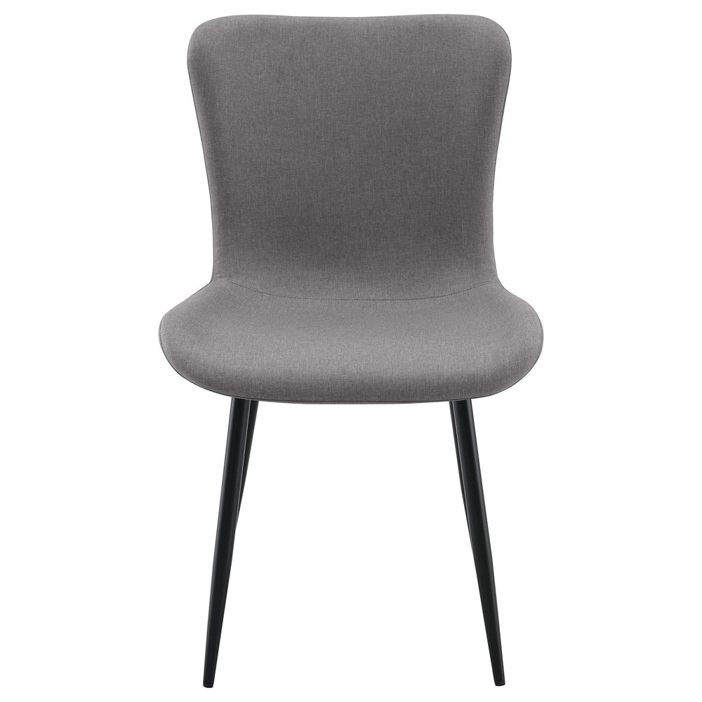 Juego de comedor Horizon de 5 piezas con mesa extensible, color gris