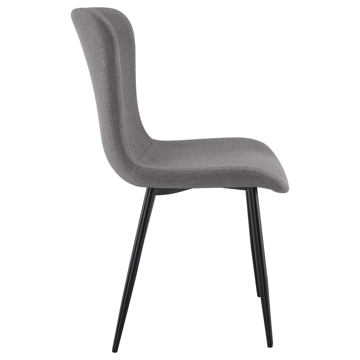 Juego de comedor Horizon de 5 piezas con mesa extensible, color gris