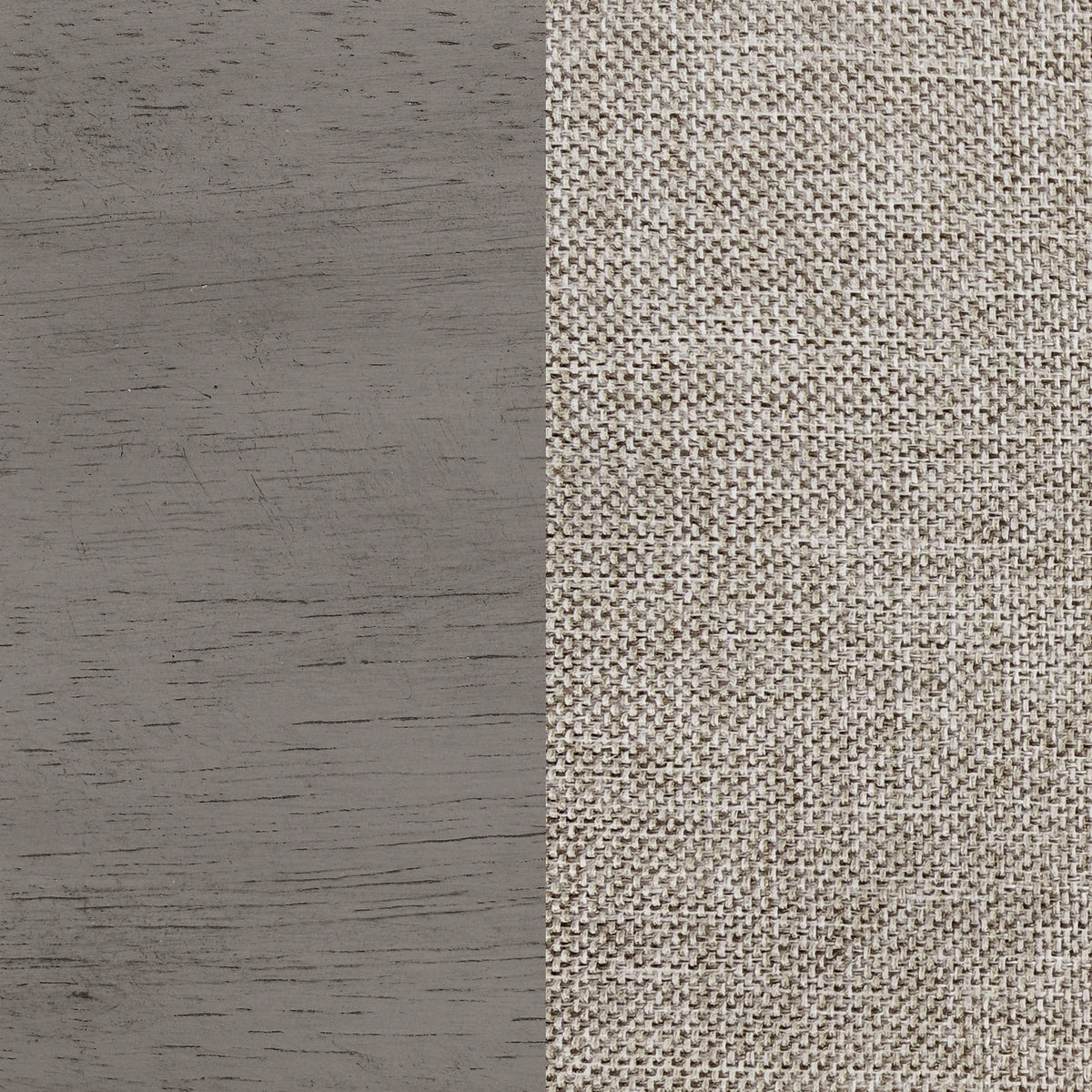 Silla de comedor de madera Nogales, color gris costero (juego de 2)