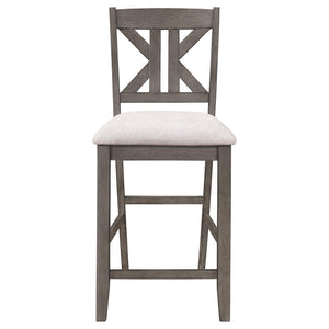 Athens 5-piece Drop Leaf Counter Height Dining Set Barn Grey
