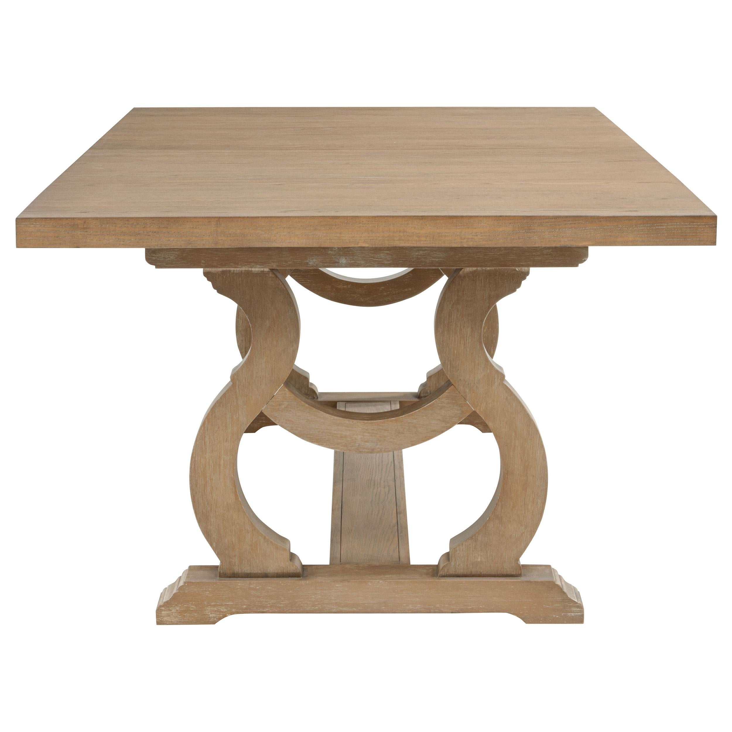 Brockway 104-inch Extension Leaf Dining Table Barley Brown