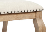 Sillón tapizado Brockway color marrón cebada (juego de 2)