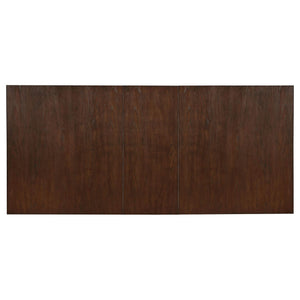 Juego de comedor Brockway de 7 piezas con hojas extensibles, estilo antiguo Java