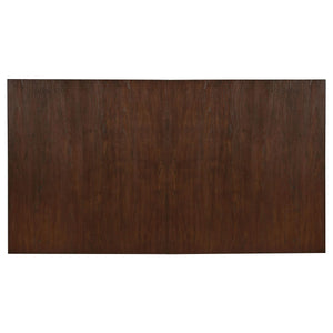 Brockway 104-inch Extension Leaf Dining Table Antique Java
