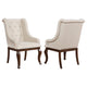 Sillón tapizado Brockway Barley Java (juego de 2)