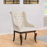 Sillón tapizado Brockway Barley Java (juego de 2)