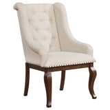 Sillón tapizado Brockway Barley Java (juego de 2)