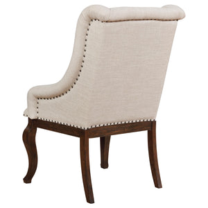 Sillón tapizado Brockway Barley Java (juego de 2)