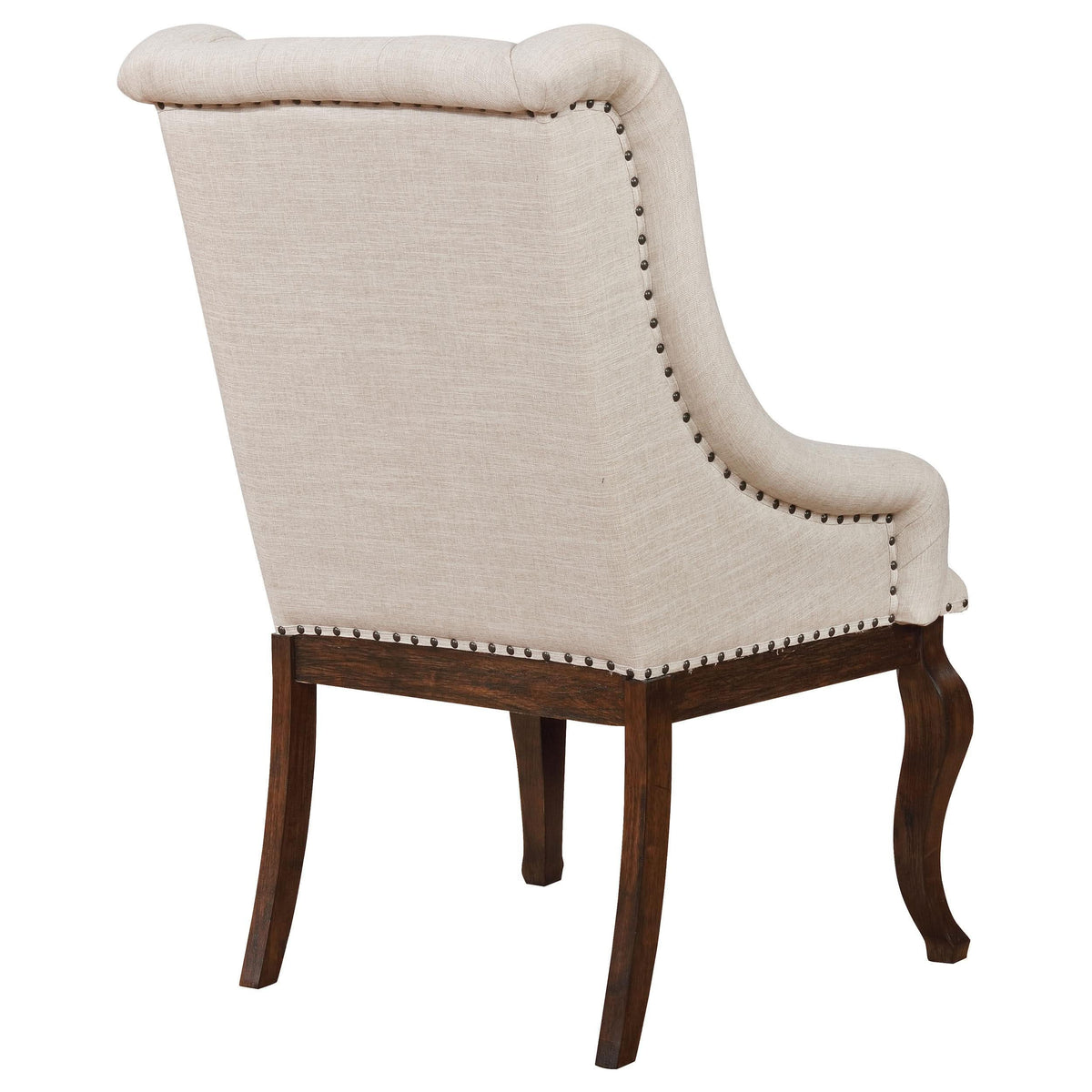 Sillón tapizado Brockway Barley Java (juego de 2)