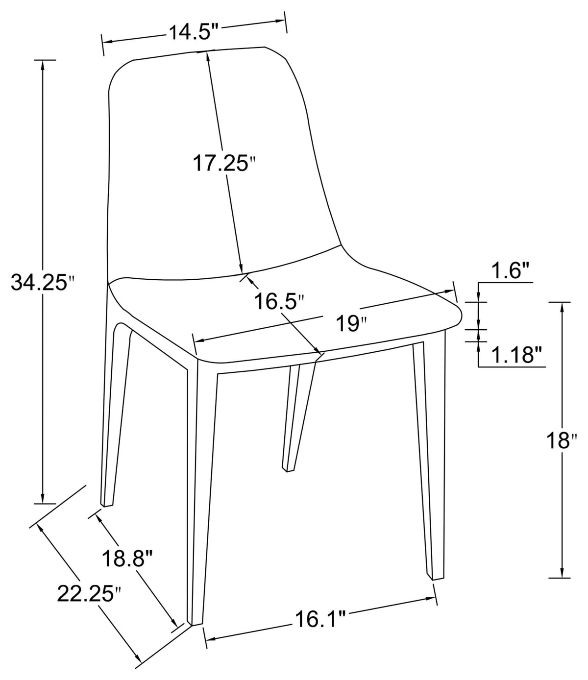 Juego de comedor Irene de 5 piezas con tapa de vidrio redonda, blanco y cromado