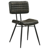 Juego de comedor Partridge de 6 piezas en sheesham natural y espresso