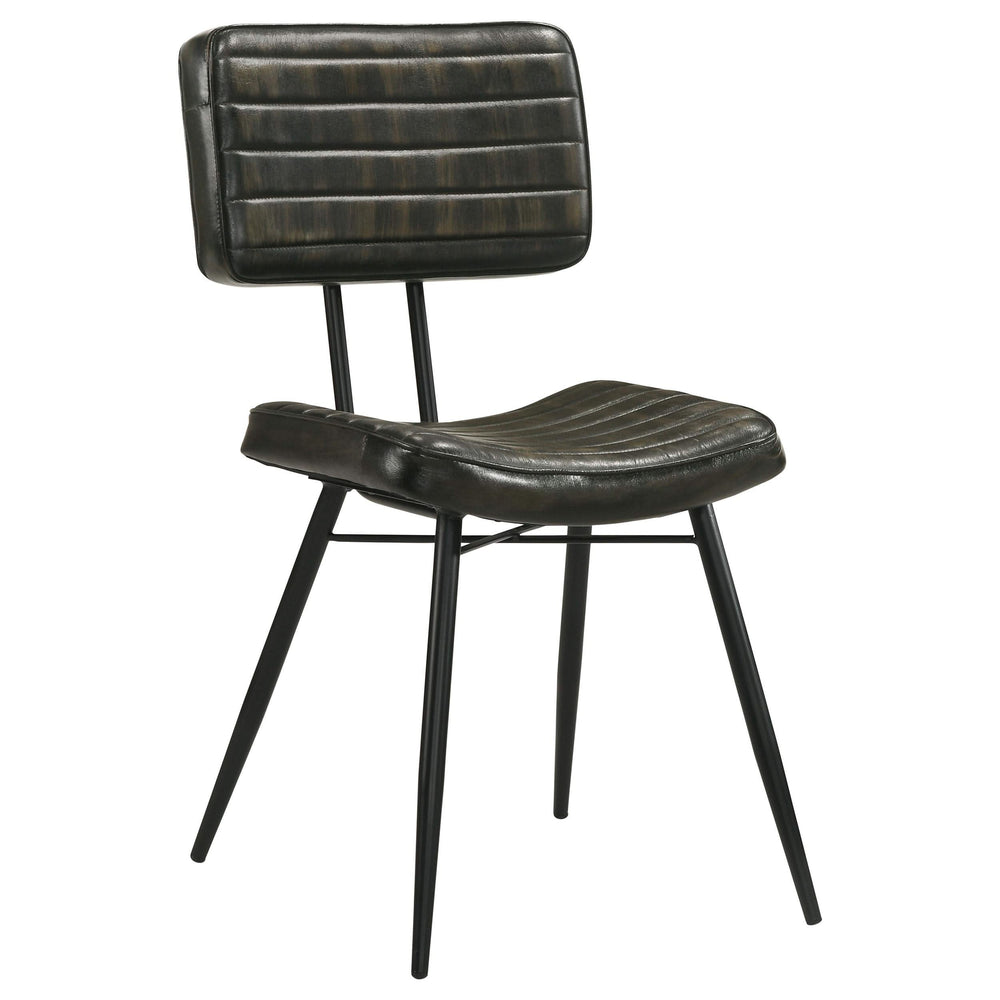 Juego de comedor rectangular Misty de 5 piezas en sheesham y espresso