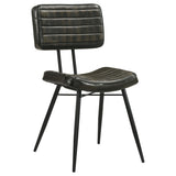 Juego de comedor rectangular Misty de 5 piezas en sheesham y espresso
