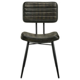 Juego de comedor rectangular Misty de 5 piezas en sheesham y espresso