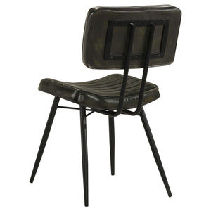 Juego de comedor rectangular Misty de 5 piezas en sheesham y espresso