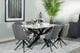 Paulita 7-piece Rectangular Dining Table Set White Ceramic