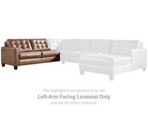 Loveseat Baskove con brazo izquierdo