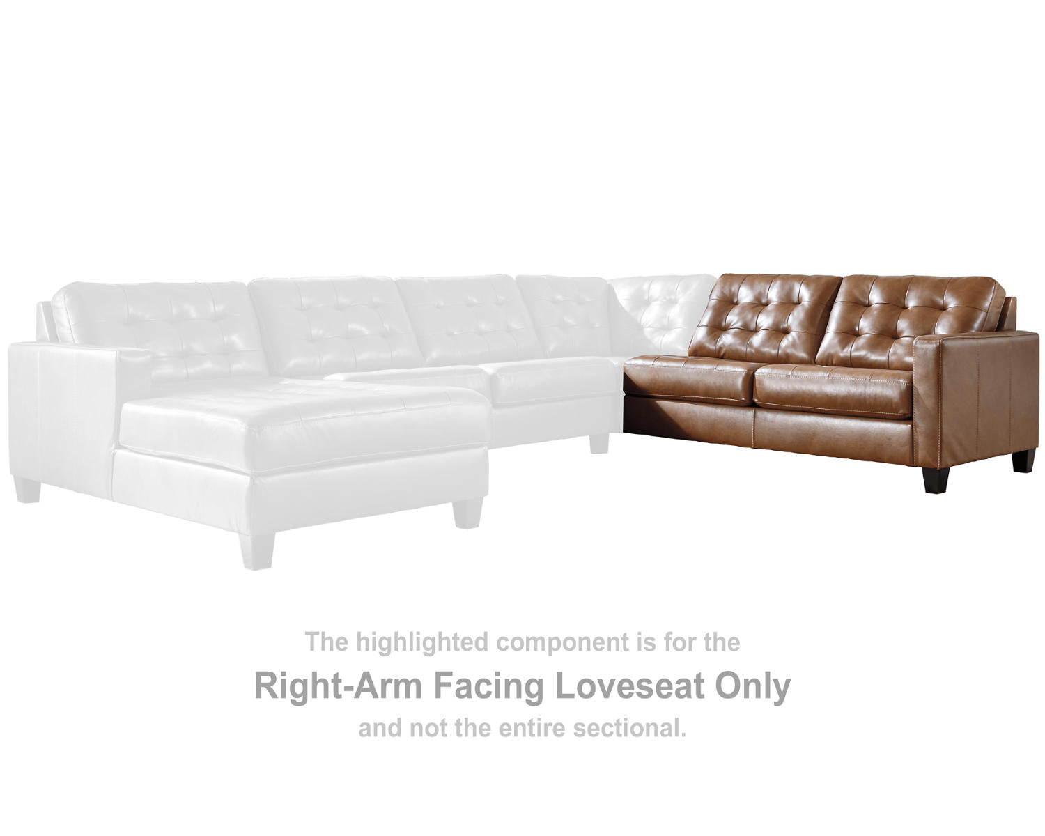 Baskove Right-Arm Facing Loveseat