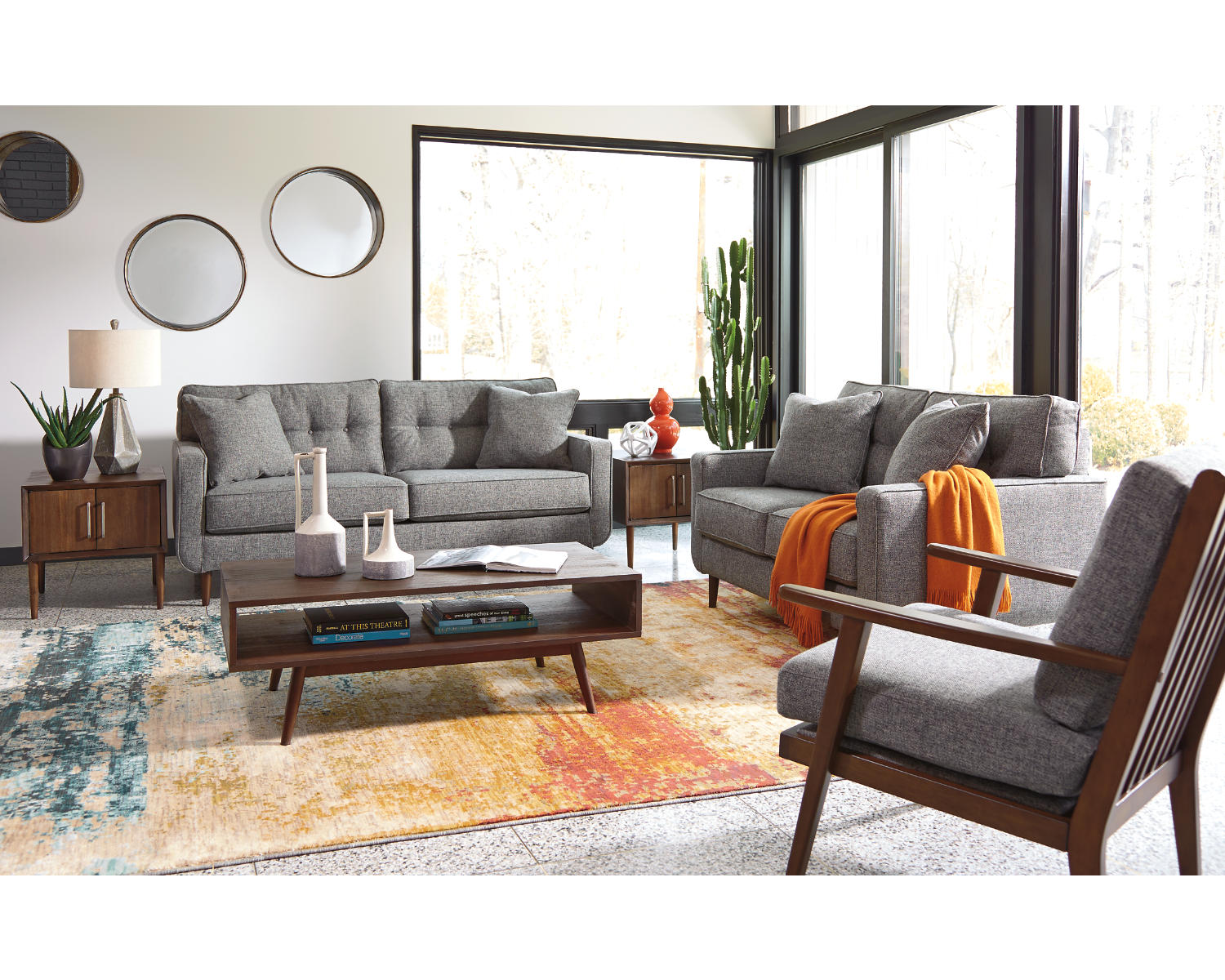 Zardoni Sofa and Loveseat