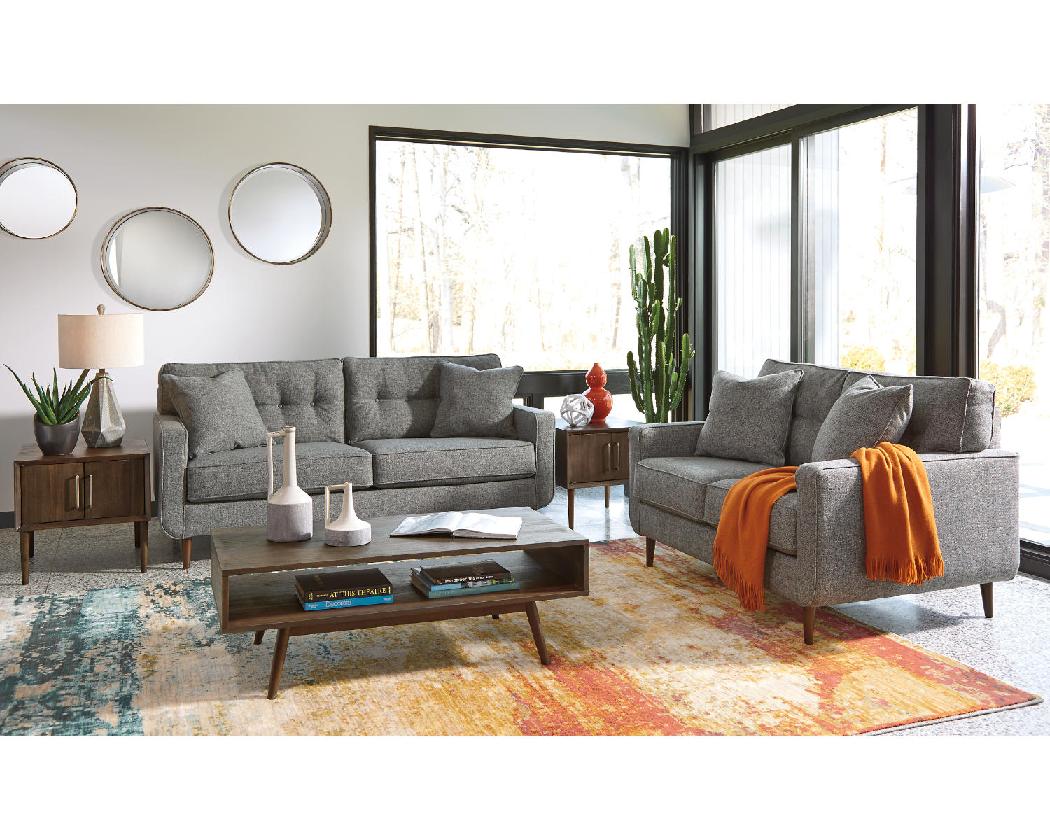 Zardoni Sofa and Loveseat