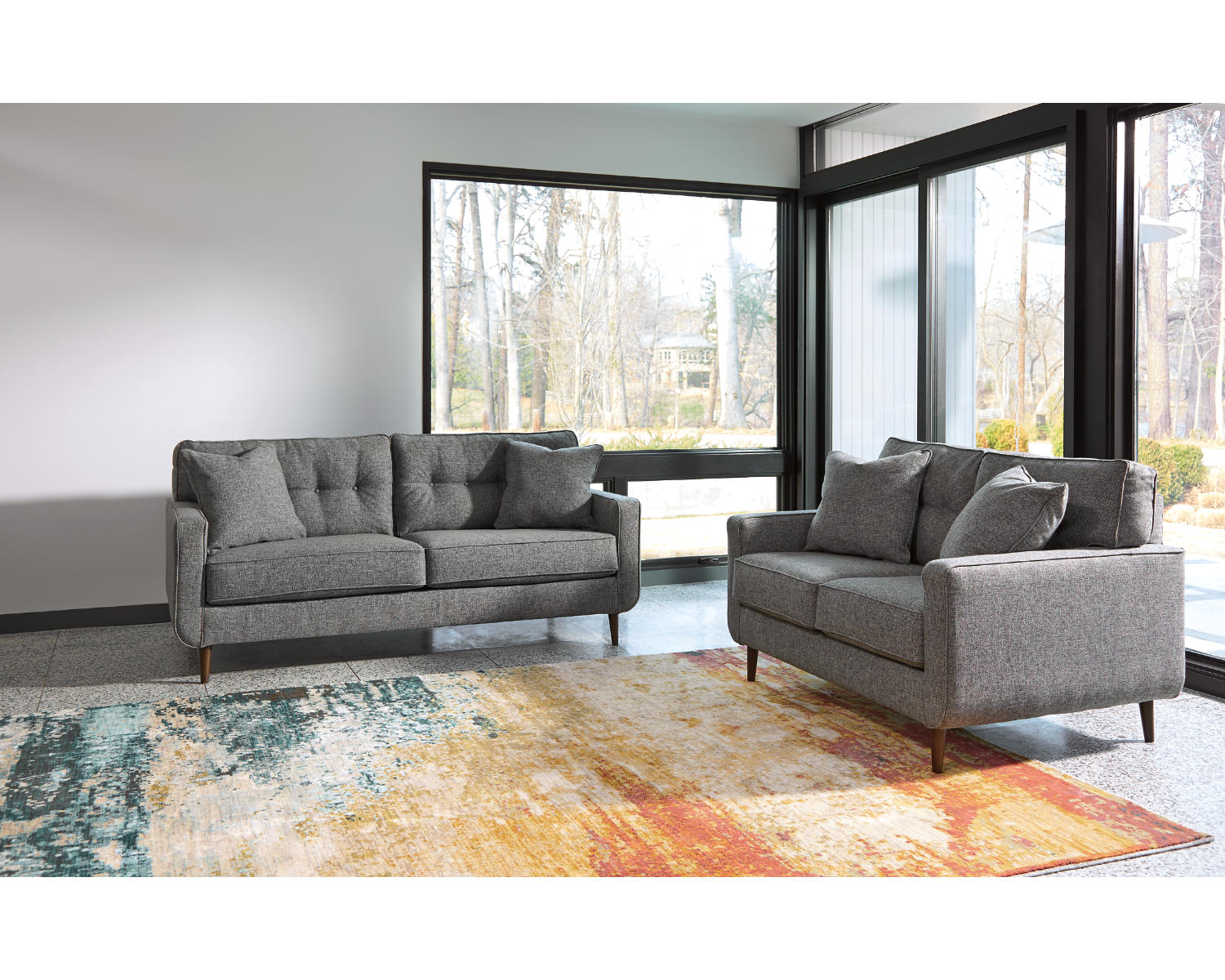 Zardoni Sofa and Loveseat