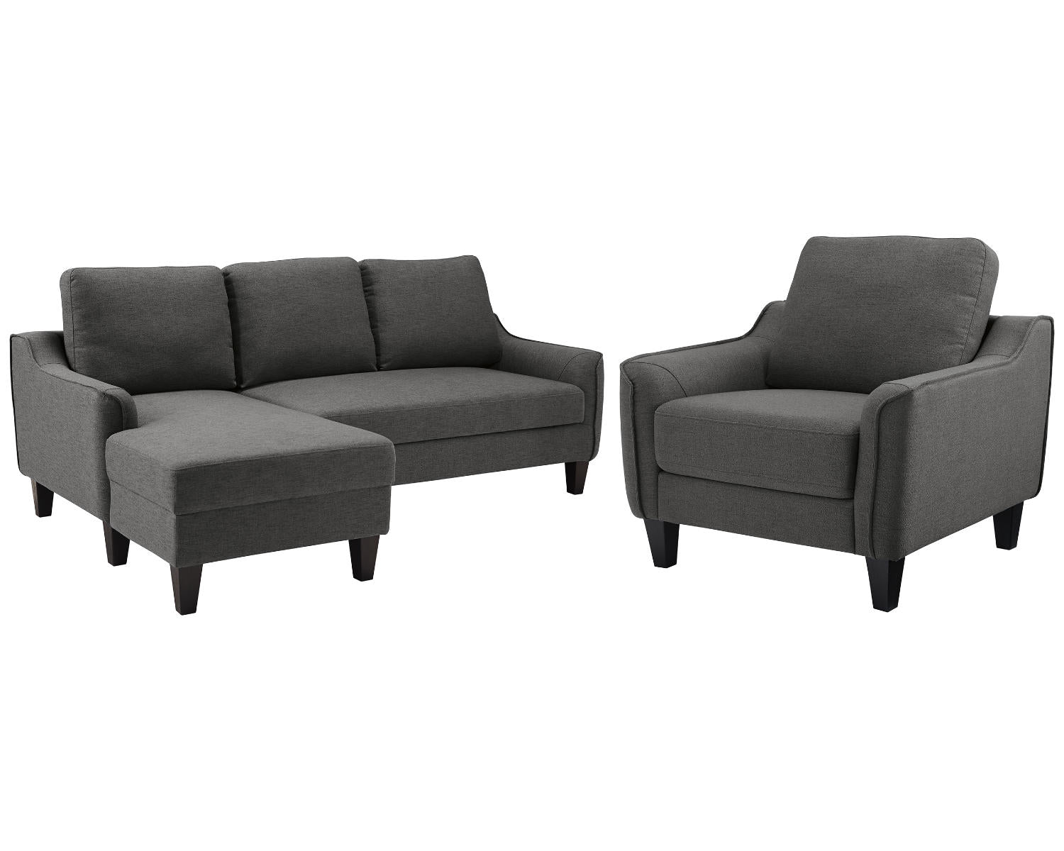 Jarreau Sofa Chaise Sleeper and Chair