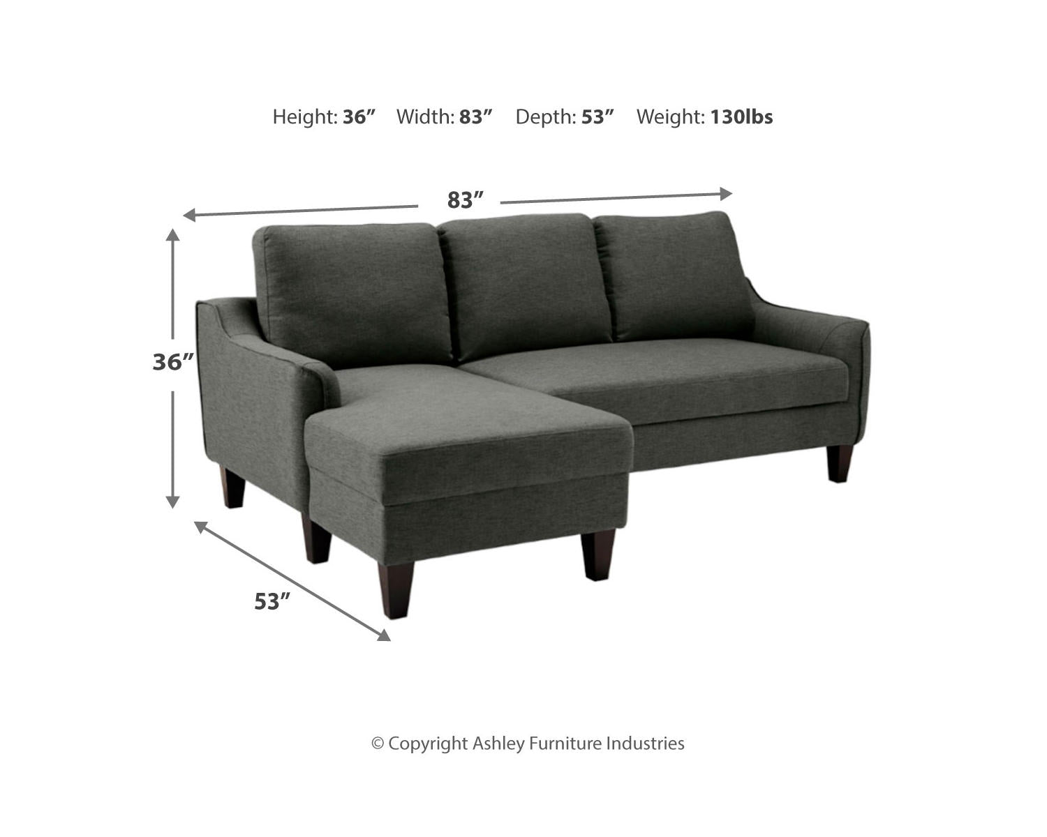Jarreau Sofa Chaise Sleeper and 2 Chairs