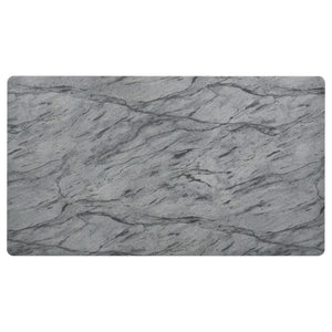 Juego de mesa de comedor rectangular Stevie de 5 piezas en gris y negro