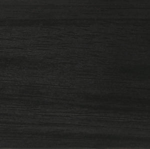 Silla de comedor Stevie de madera acolchada con brazos, color negro (juego de 2)