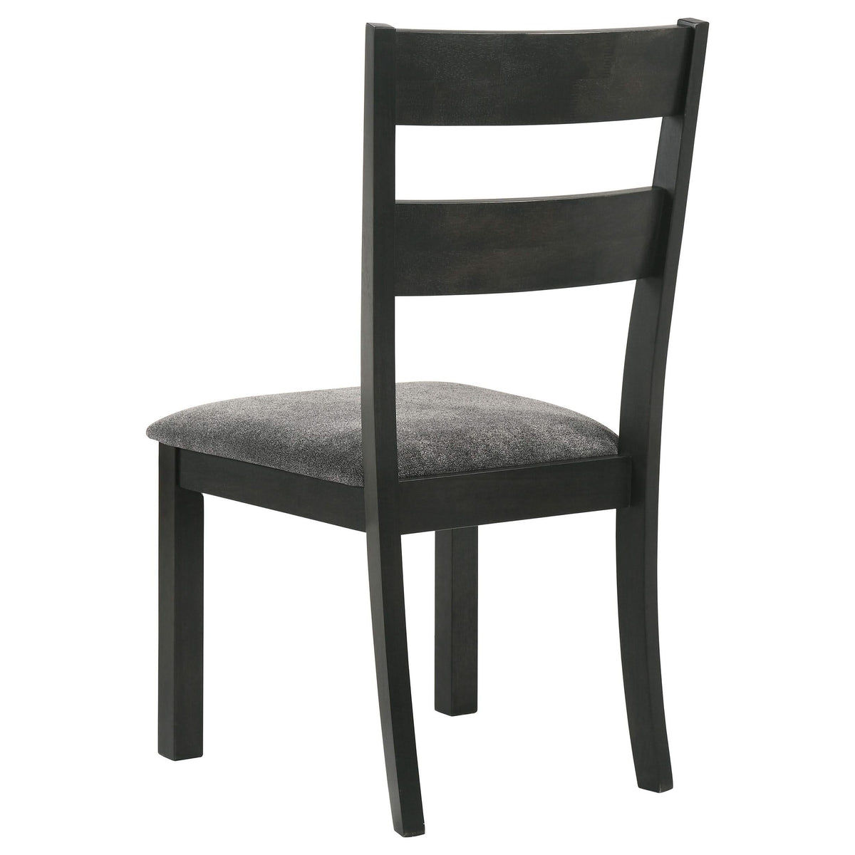 Juego de comedor Jakob de 5 piezas con hojas extensibles rectangulares, color negro