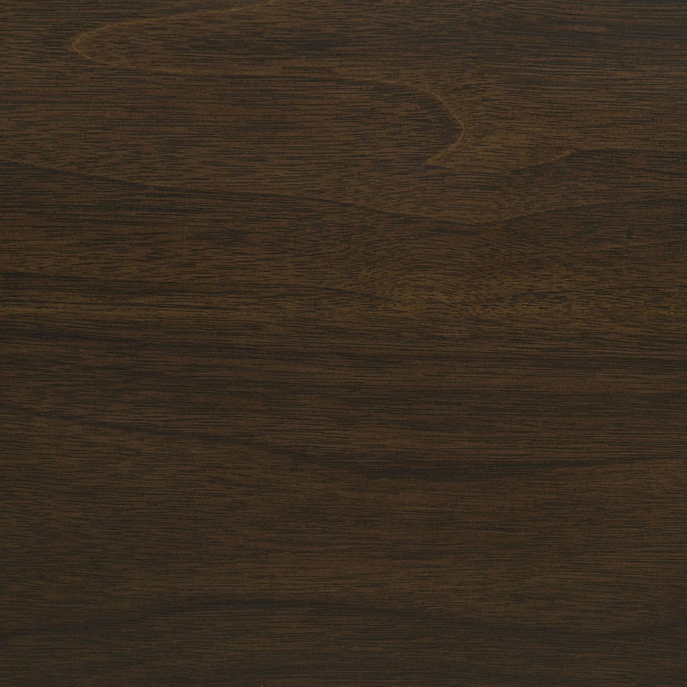 Juego de mesa de comedor rectangular Wes de 7 piezas en nogal oscuro