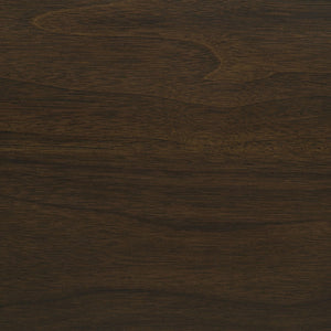 Mesa de comedor rectangular de madera Wes de 80 pulgadas en nogal oscuro