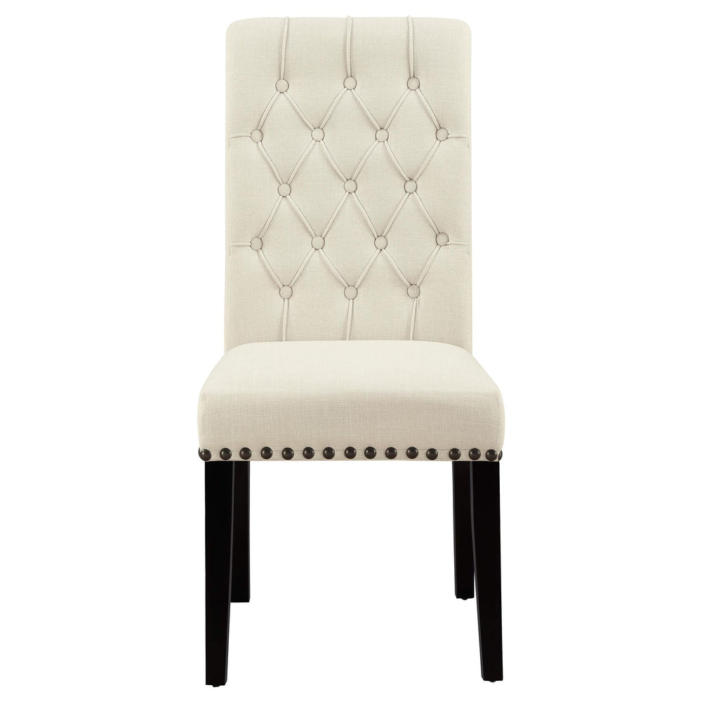 Juego de mesa de comedor Sherry de 5 piezas con tablero de mármol redondo en beige