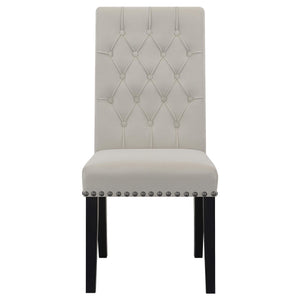 Juego de mesa de comedor rectangular de 5 piezas con tapa de mármol color arena Sherry