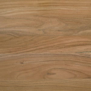 Mesa de comedor Bradshaw de 80 pulgadas con borde natural de madera de acacia natural