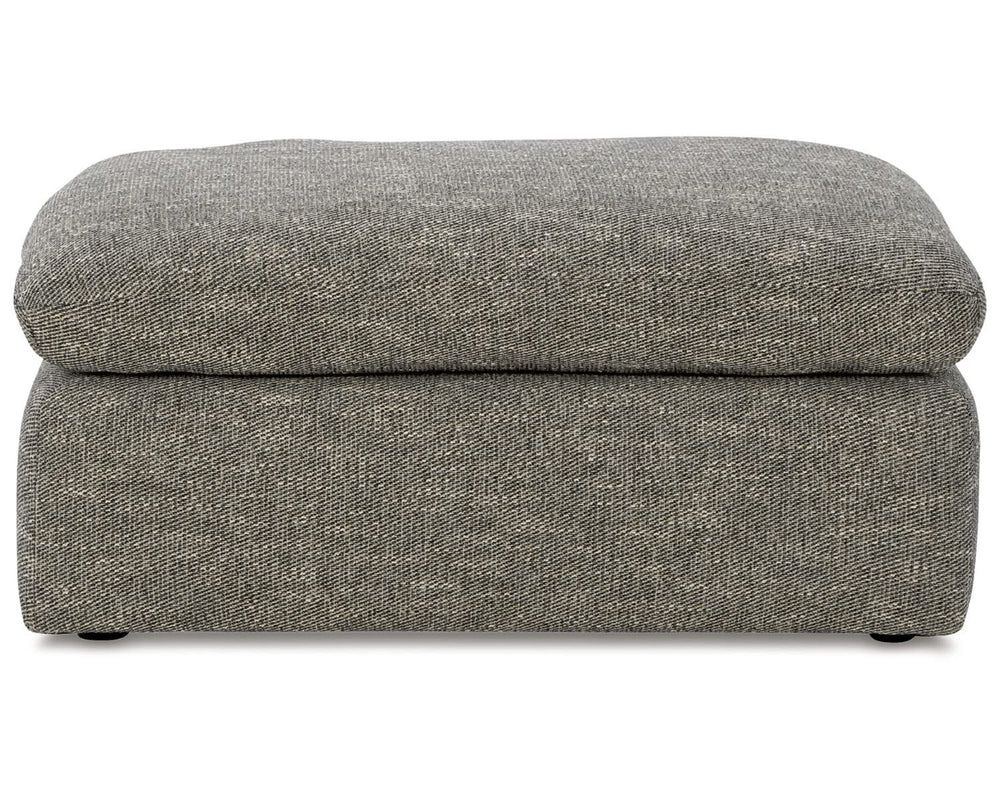 Dramatic Oversized Chair and Ottoman