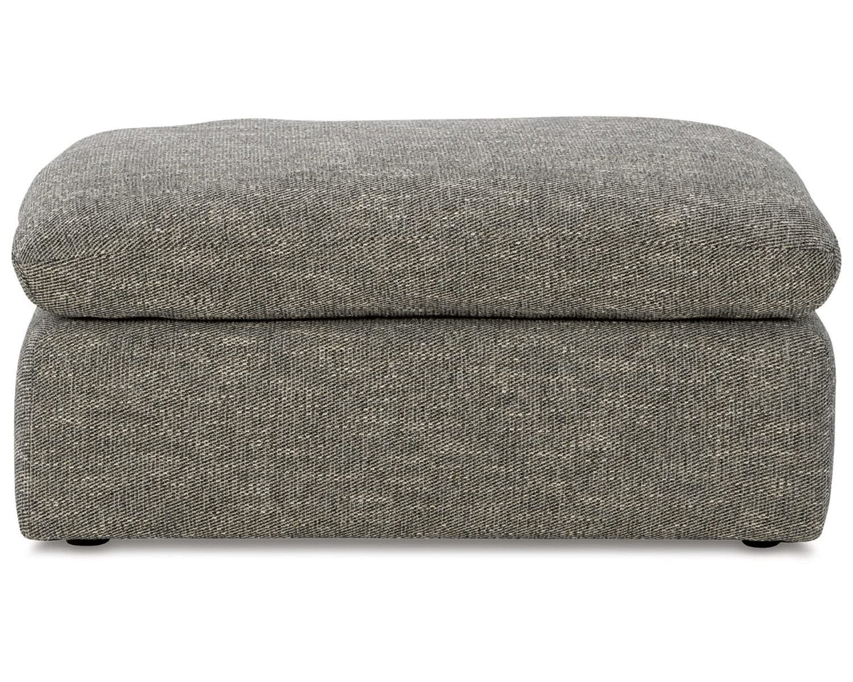 Dramatic Oversized Chair and Ottoman
