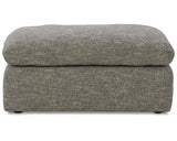Dramatic Oversized Chair and Ottoman