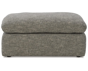 Dramatic Oversized Chair and Ottoman