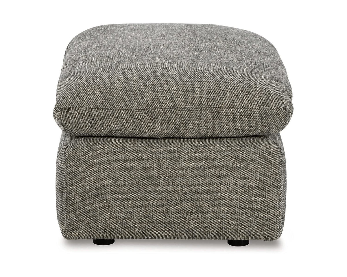 Dramatic Oversized Chair and Ottoman