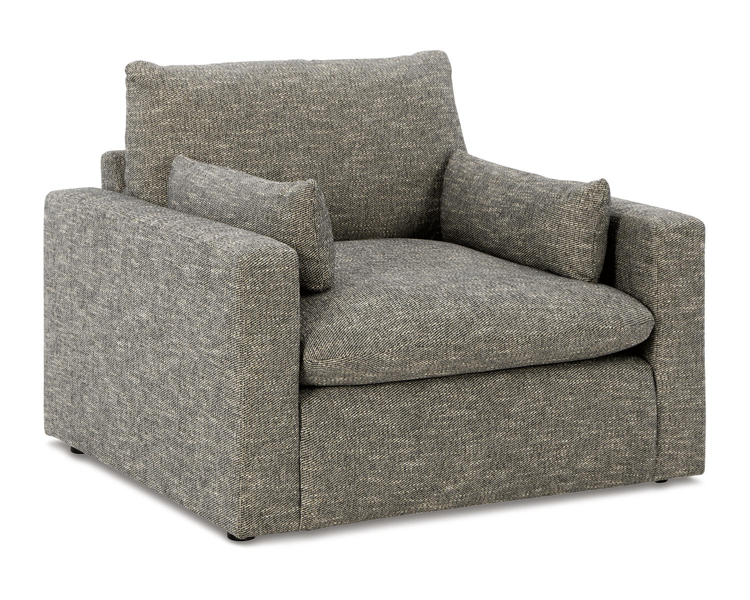 Dramatic Sofa, Loveseat, Oversized Chair and Ottoman