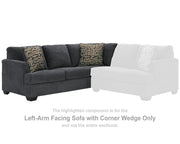Ambrielle Left-Arm Facing Sofa with Corner Wedge