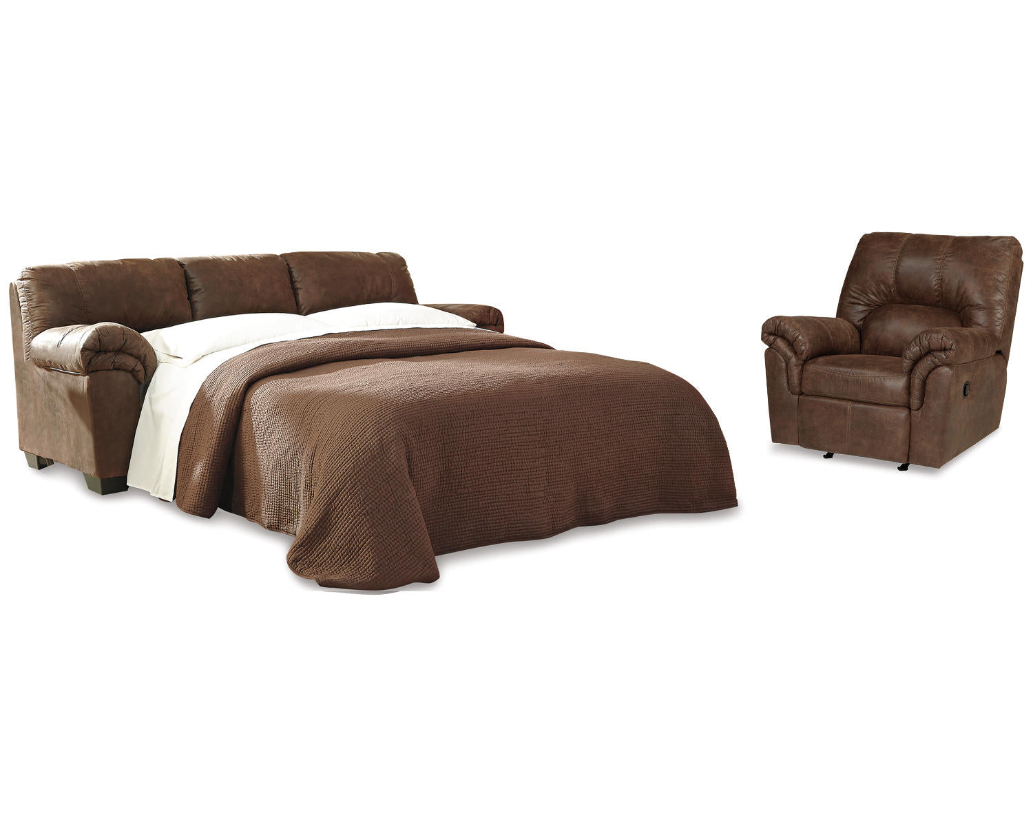 Bladen Full Sofa Sleeper and Recliner