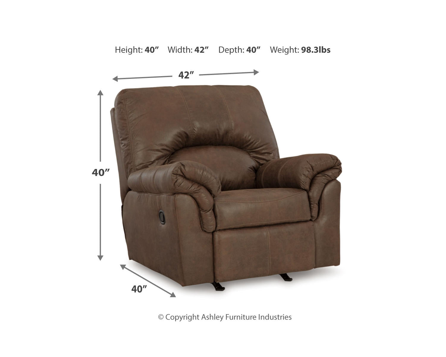 Bladen Full Sofa Sleeper and Recliner