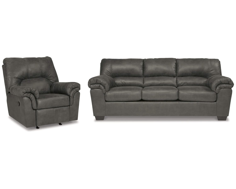 Sofá y sillón reclinable Bladen