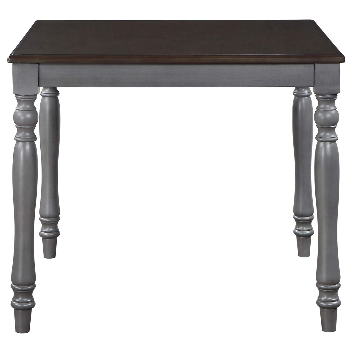 Wiley 5-piece Square Counter Height Dining Set Grey