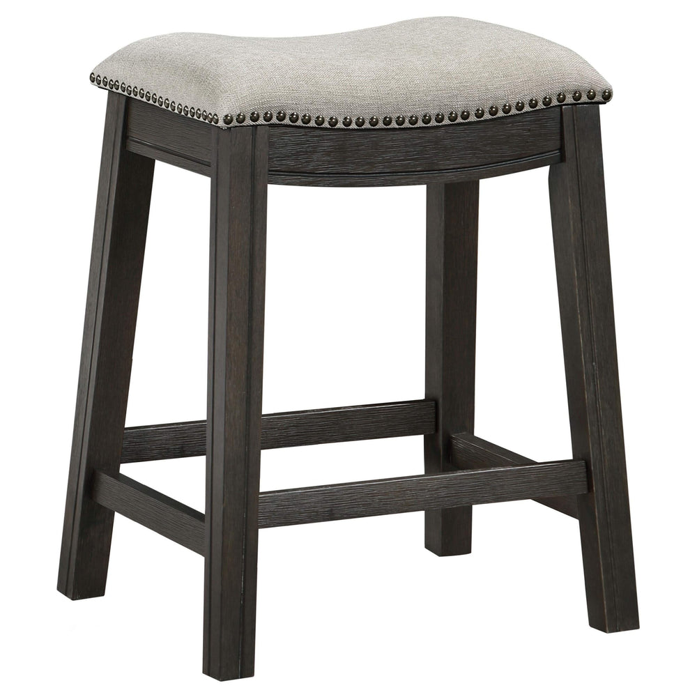 Juego de mesa de comedor Elliston de 5 piezas, altura de mostrador, gris oscuro