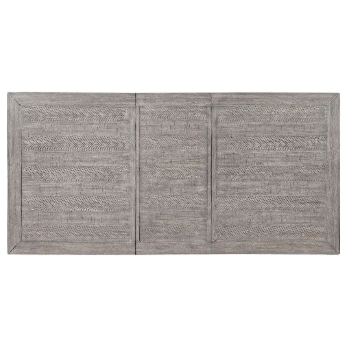 Mesa de comedor rectangular Elodie de 78 pulgadas con hojas extensibles, color negro