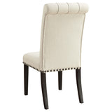 Juego de mesa de comedor rectangular Phelps de 5 piezas en color negro envejecido